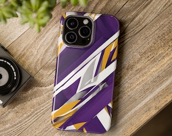 Estuche resistente MagSafe - Solicitud personalizada abstracta de Vikings