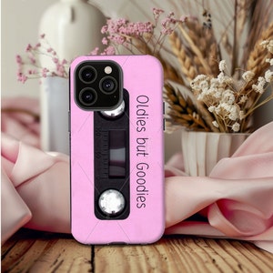 Capa de telefone com fita mista, capa de telefone antiga, mas guloseimas, capa de telefone com fita cassete, capa de telefone Galaxy, iPhone Samsung, capa de telefone cassete retrô