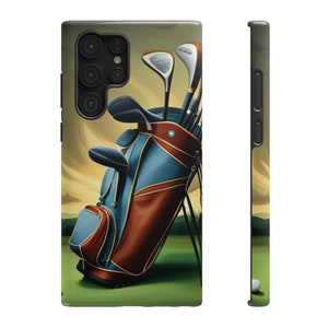 Golf Phone Case, Impact-Resistant, Iphone, Samsung, Galaxy Phone Case, Golf Clubs Phone Case, Golfing Phone Case