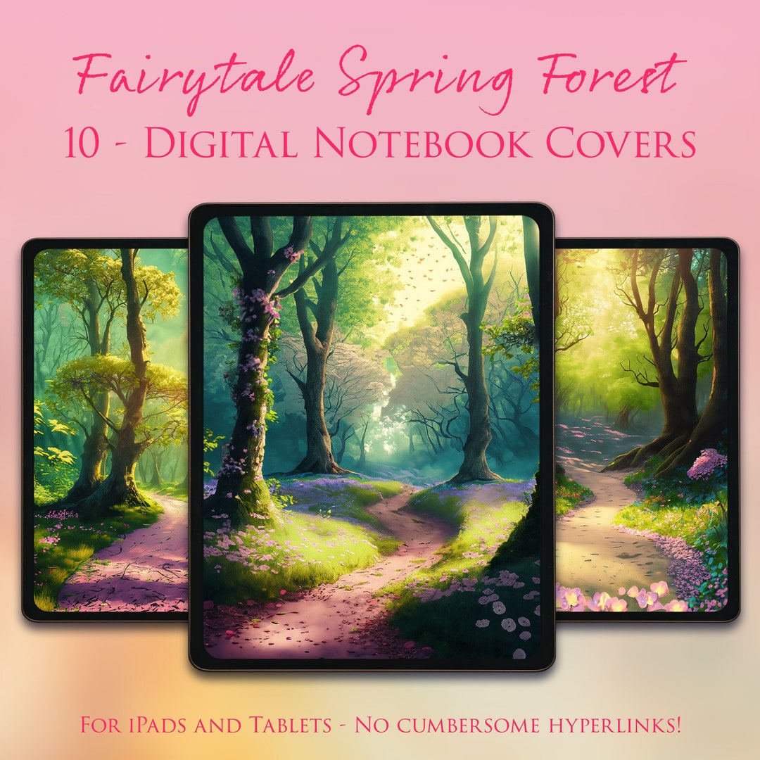 10 Covers for Goodnotes Digital Notebook Journal Fairytale Etsy