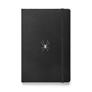 Spider Hardcover gebundenes Notizbuch