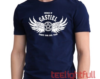 Supernatural Castiel Shirt,Supernatural Shirt,Supernatural Winchester Shirt,Winchester Family Business Shirt,Sam and Dean Winchester Shirt