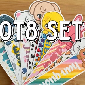 Bookmark set - SKZOO peekers OT8 collection