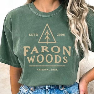 Faron Woods National Park Comfort Colors Unisex T-Shirt - Multiple Colors