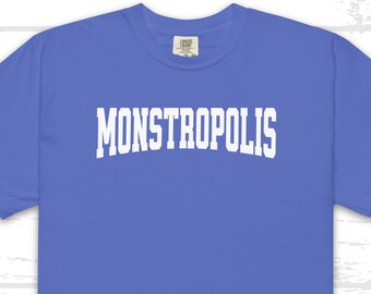 Monstropolis Comfort Colors Heavyweight Unisex Shirt, Theme Park Shirt - Multiple Colors