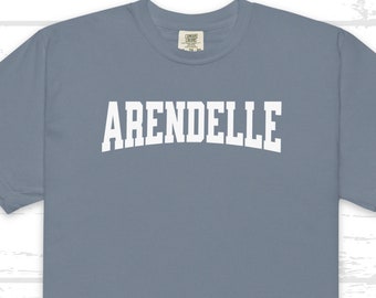Arendelle Comfort Colors Heavyweight Unisex Shirt, Theme Park Shirt - Multiple Colors
