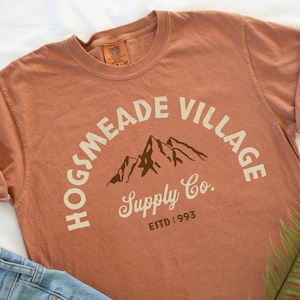 Hogsmeade Village Supply Company Comfort Colors Unisex Shirt, Book Lover Shirt, Bookish Shirt, Book Gifts - Multiple Colors