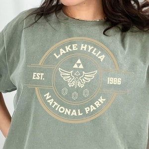 Lake Hylia National Park Comfort Colors Heavyweight Unisex T-Shirt