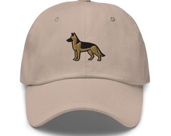 Casquette Snapback Vintage Années 80 GeDee Sheperds - German Dog Deer Park Wisconsin