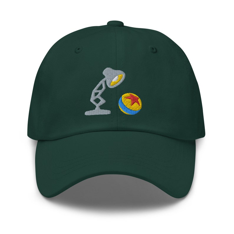 Luxo Jr Lamp Toy Ball Embroidered Relaxed Fit Adjustable Baseball Cap Dad Hat, Theme Park Hat