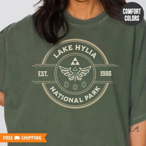 Lake Hylia National Park Comfort Colors Heavyweight Unisex T-Shirt - Multiple Colors