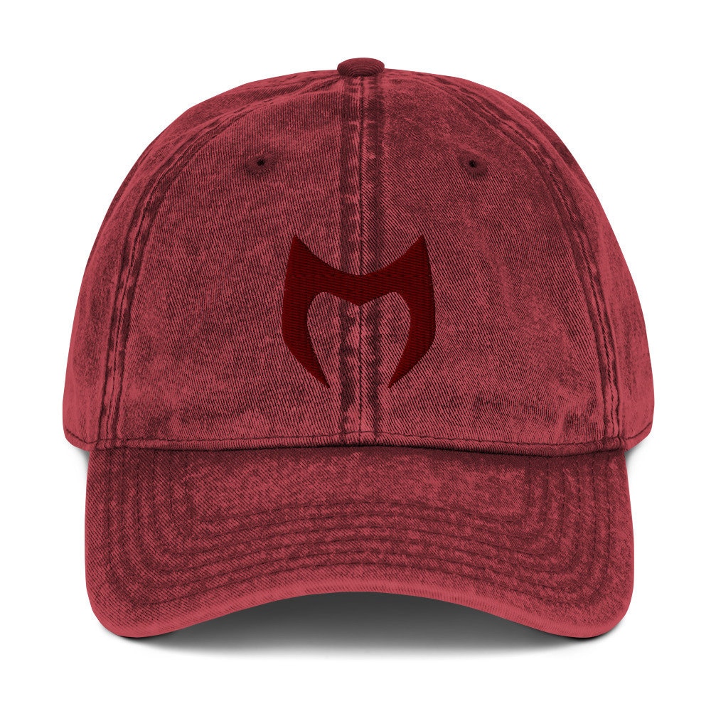theredthread ホワイト S logo cap scarlet Red/White Trucker Hat Star Child. All orders placed | Depop