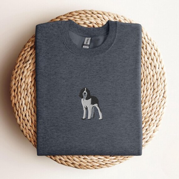 Felpa girocollo con ricamo Springer inglese regalo per il proprietario del cane Springer inglese felpa Springer inglese Etsy Italia