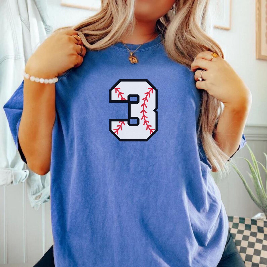 Custom Sequin Baseball Number Top