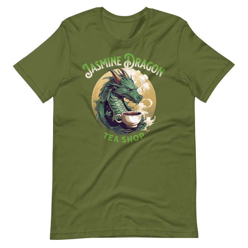 Jasmine Dragon Tea Shop Tshirt Anime Shirt for Him and Her Etsy