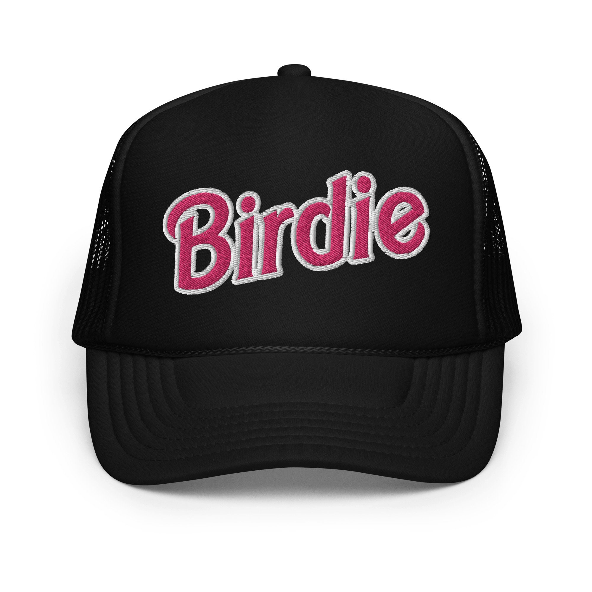 Birdie Babe Golf Beanie Hot Pink Embroidered Knit Cap Embroidered  main image 2