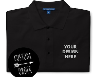 Individuelles Premium-Poloshirt für Herren, personalisiertes Poloshirt für Unternehmen, individuell handgefertigtes Poloshirt, individuelles Poloshirt, individuelles Golf-Poloshirt