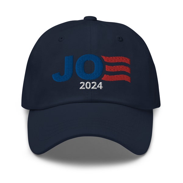 Joe Biden 2024 Embroidered Adjustable Relaxed Fit Baseball Cap, Joe Biden Hat, Joe Biden for President, Biden 2024 Hat