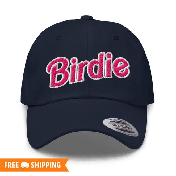 Women’s Golf Hat, Birdie Embroidered Adjustable Relaxed Fit Golf Hat, Funny Women’s Golf Gift, Golf Birdie Hat, Golf Girl Hat