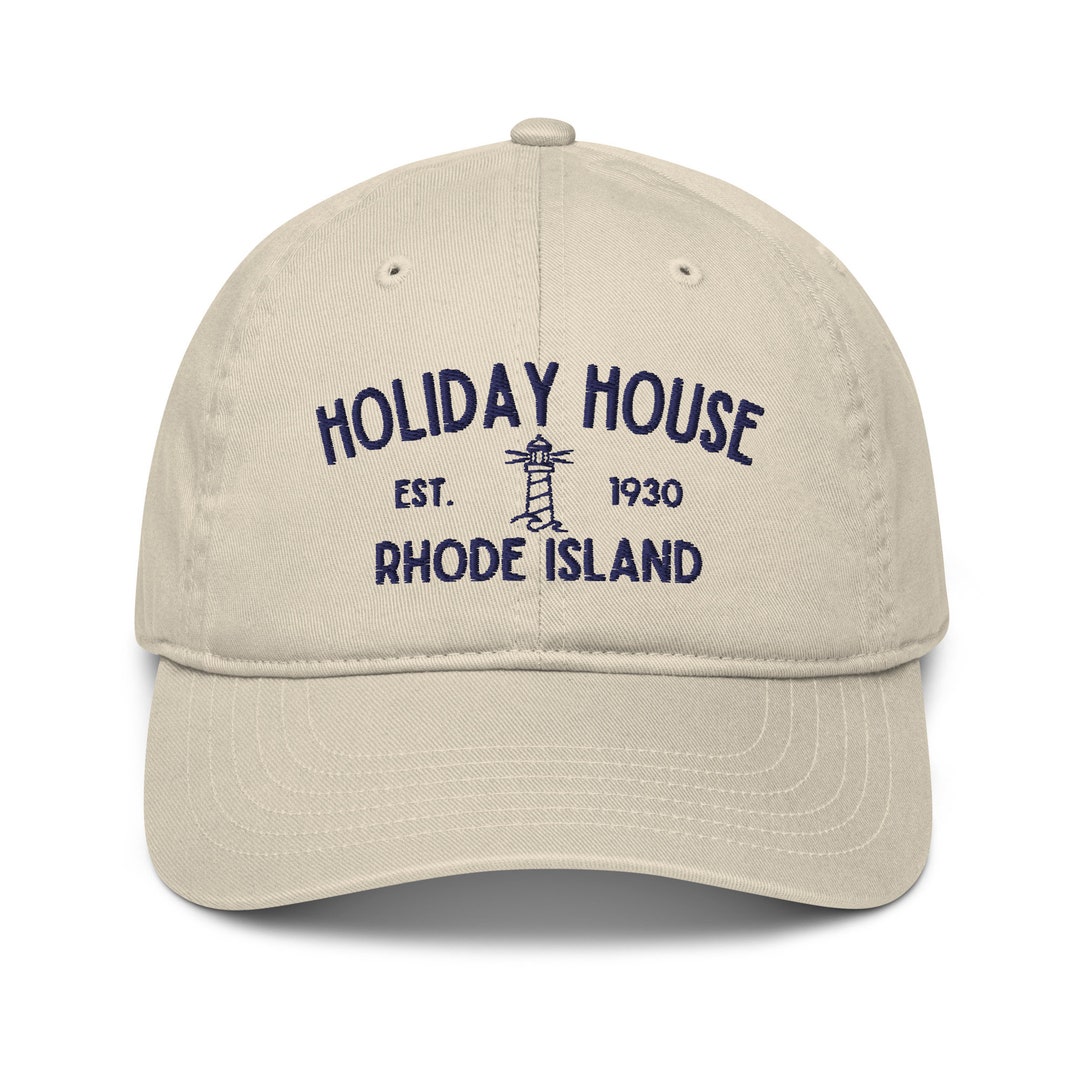 Holiday House Rhode Island Lighthouse Embroidered Adjustable Relaxed