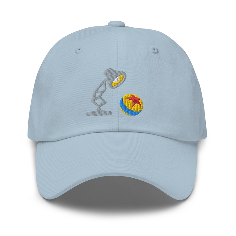 Luxo Jr Lamp Toy Ball Embroidered Relaxed Fit Adjustable Baseball Cap Dad Hat, Theme Park Hat