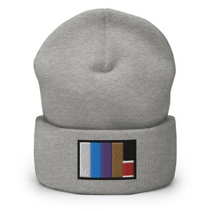 BJJ Embroidered Warm Cuffed Beanie, BJJ Hat, BJJ Fighter, Brazilian Jui Jitsu Beanie, Jui Jitsu Hat, Jui Jitsu Gym, Bjj Gifts