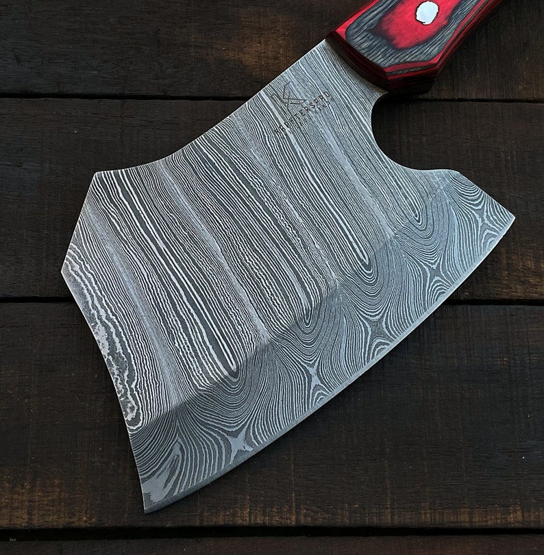 Meat Cleaver Custom Handmade Chef Knife KPRO 121 Etsy