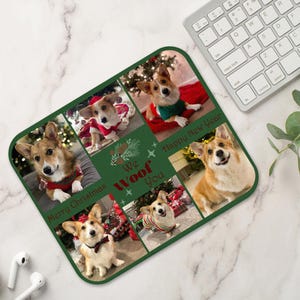 Benutzerdefinierte Haustier Mauspad, Haustier Porträt Mauspad, Haustier Foto Mauspad, Haustier Liebhaber Geschenk, Weihnachten kleines Mauspad Geschenk