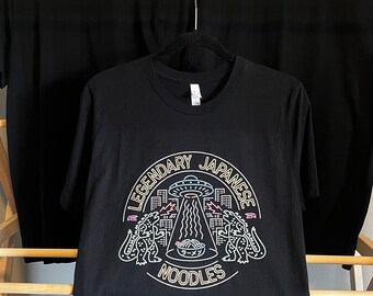 Uniseks Kaiju Noodle-T-shirt