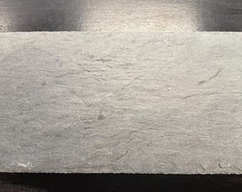 Azulejo artesanal de pizarra natural hendida (20 x 40 cm) - Lienzo artístico en piedra - Salvamanteles - Letreros - Placas - Acuarios - Terrarios