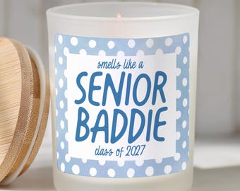 Bougie de fin d'année, cadeau pour la rentrée des terminales, bougie de compte à rebours pour la promotion 2027, cadeau pour les élèves de terminale
