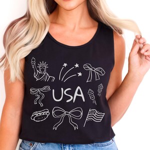 USA Comfort Colors® Tank Top, USA Tank Top, Patriotic 4th of July Tank Top, Usa 4th of July Tank, Patriotic America Shirt, America Tank Top