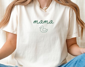 One Lucky Duck First Birthday Shirts, Mama Duck Shirt, Duck Theme 1st Birthday Shirts, Matching 1st Birthday Lucky Duck Shirt for Mama Dada