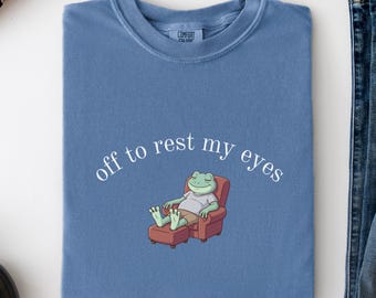 Funny Dad Shirt, Just Resting My Eyes T-shirt for Dad, Funny Dad Gift from Kids, Father's Day Gift