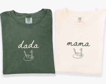 Golf Themed 1st Birthday Tshirts for Family, Hole In One Golf Birthday Shirts for Mom and Dad, Golf First Birthday Matching Family Tshirts