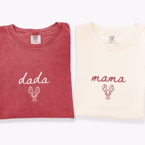 Lobster Broil First Birthday Shirts for Family: Pinch Me I'm One Maine Nautical Theme Birthday Tees