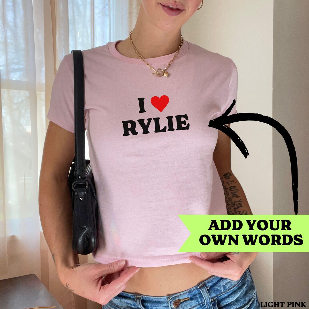Vintage 90’s Los Angeles heart pink baby tee