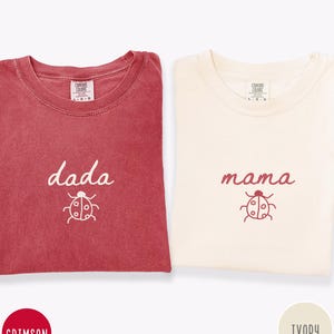 Ladybug First Birthday Shirt, Ladybug Birthday Comfort Colors® Shirt, Bug Theme 1st Birthday Shirts, Ladybug First Matching Birthday Shirts