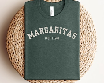 Margarita Shirt For Cinco De Mayo, Margaritas Pour Favor Tequila Shirt, Funny Margarita Lover Gift,  Cinco De Mayo Tee Margaritas Please Tee