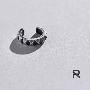 Silver Cuff, Single Cuff, Single Ear Earring, Minimalist Cuff