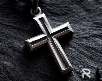 Black Friday GIORGIO MARTELLO MILANO Kreuzkette »Kreuz Anhänger, Silber