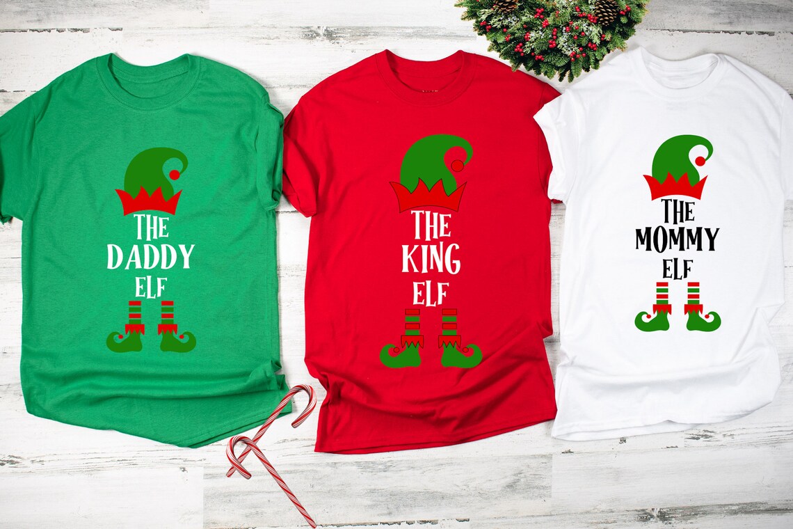 Custom the Elf Shirt, Custom Elf Shirt, Christmas Family Matching ...