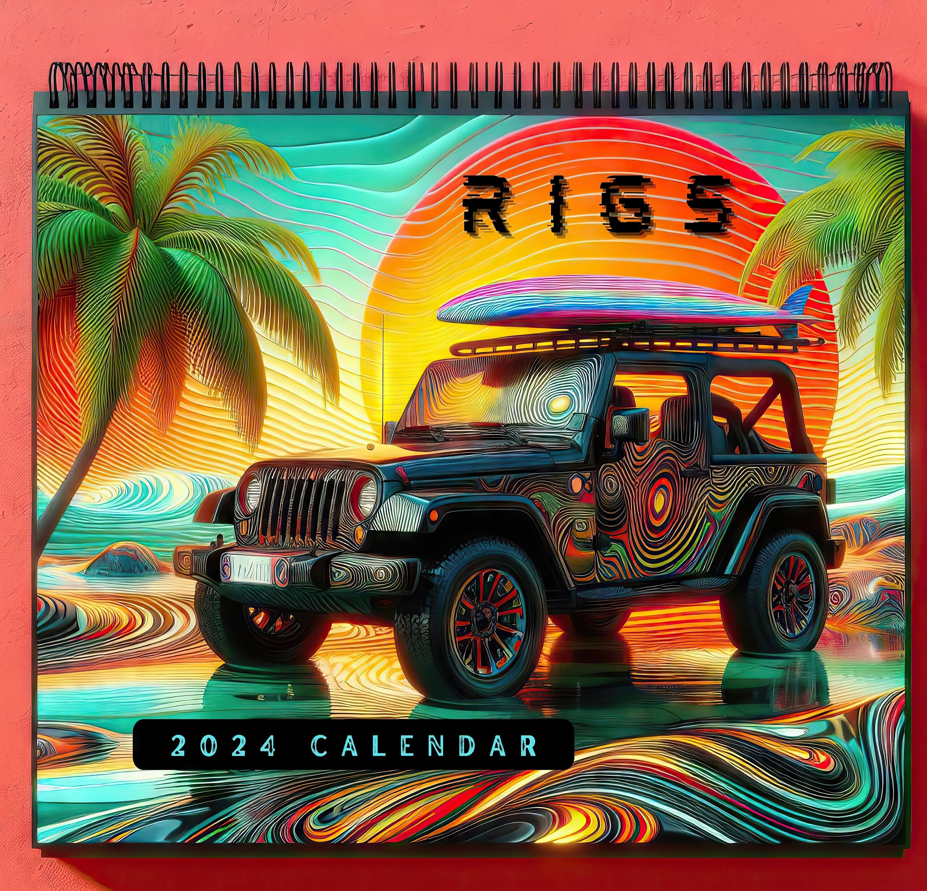 Jeep Girl Calendar - Etsy