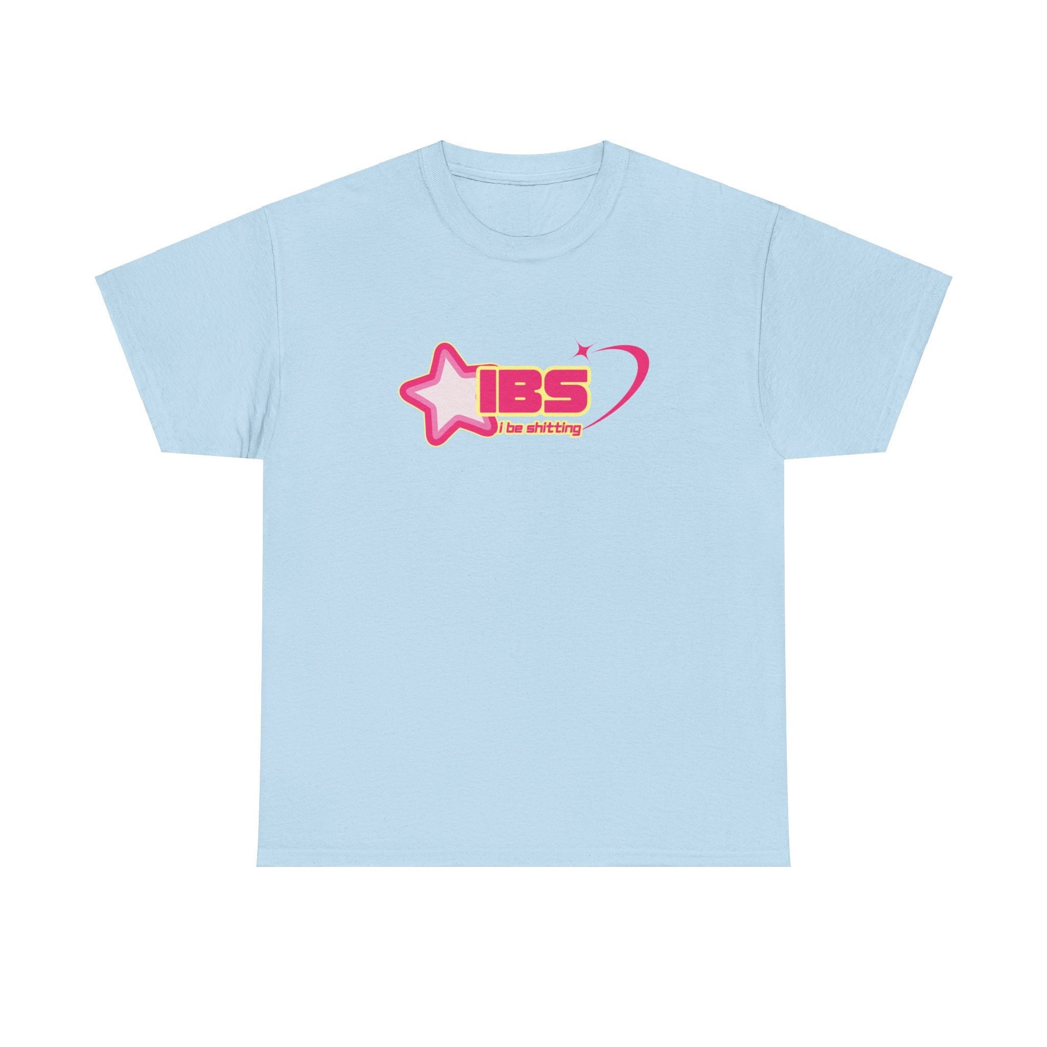 T-Shirt Uomo IBS I Be Shittin - Divertente Maglietta Sindrome Intestino Irritabile - Grigio Scuro