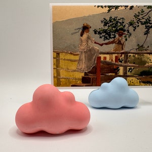 Cute Cloud Photo Stand (photo holder, home and office desk decor)