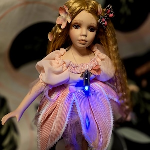 Ellie Haunted Doll - Child Spirit, Positive Energy, Loves Butterflies, Faries, Flowers, Sweet - SpiritWonders