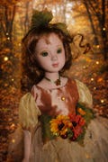 Sylvara Haunted Doll - Positive energy, abundance, manifesting, harvest, changes, transition - SpiritWonders