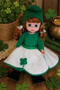 Ivy Leprechaun Spirit Doll | Haunted Doll Companion | Luck, Wealth & Positive Energy | Nature Spirit Vessel - SpiritWonders