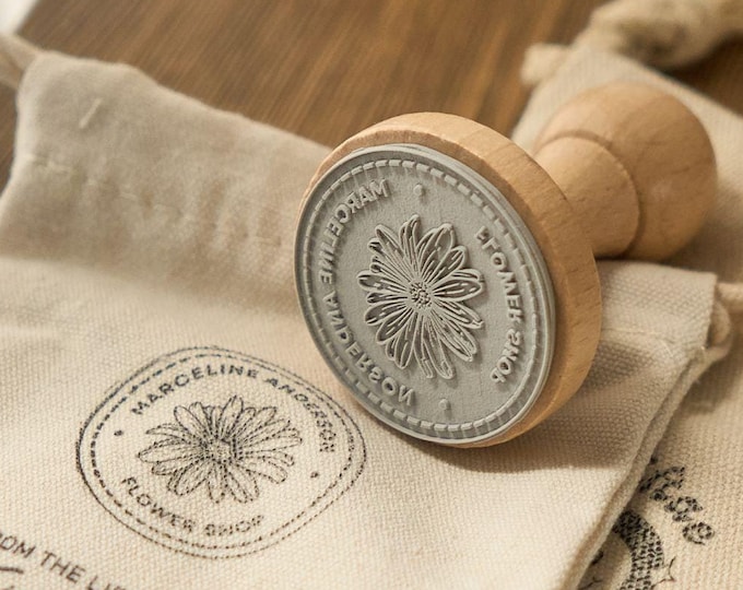 CUSTOM LOGO STAMP | Business Stamp | Personalized Stamp, Egg Stamp, Small Business Logo, Business Owner Gift, Shop Logo