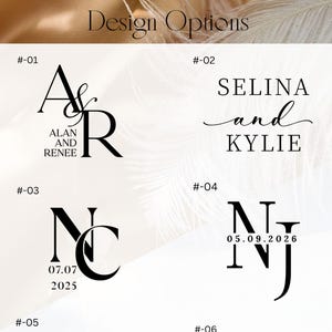 Personalisierter Umschlag Stempel – Präger für Hochzeitseinladungen, Briefpapier, Branding